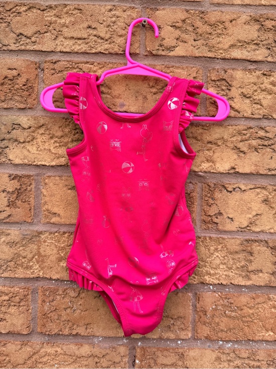 Joe Fresh Other - 4/$25 • Joe Fresh Metallic Ruffle Detail Swimsuit